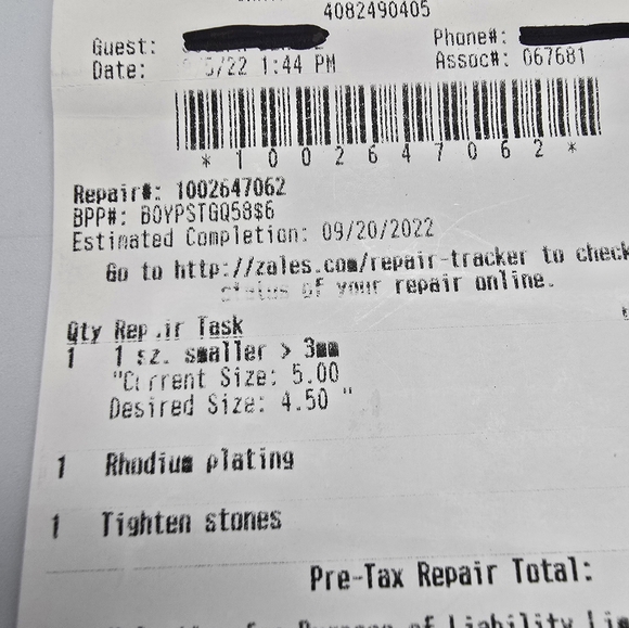 $5559 Vera Wang Love Collection 1ctTW Oval Diamond Tri-sides 14K White Gold Ring - Picture 14 of 14